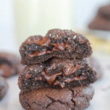 黑巧克力椰子泥饼干