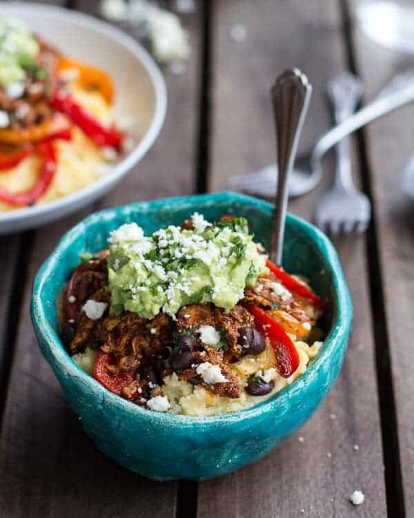 Easy Chicken Tamale Burrito Bowls |halfbakedharvest.com