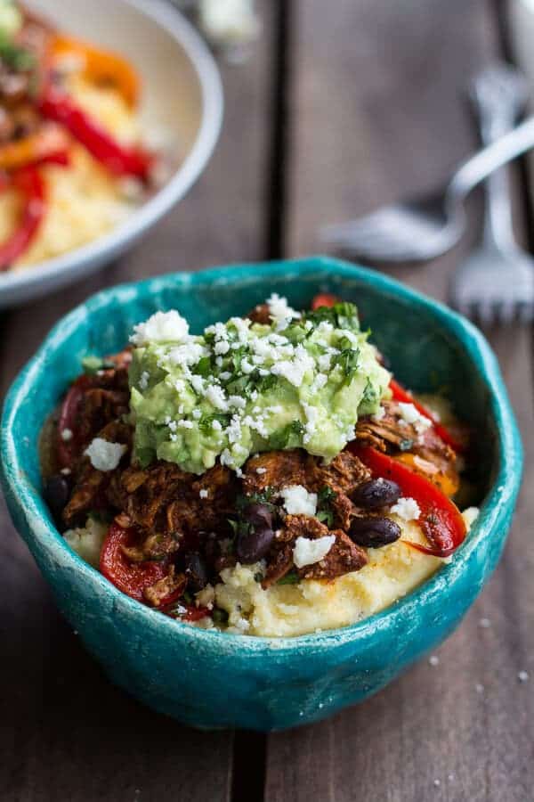 Easy Chicken Tamale Burrito Bowls |halfbakedharvest.com