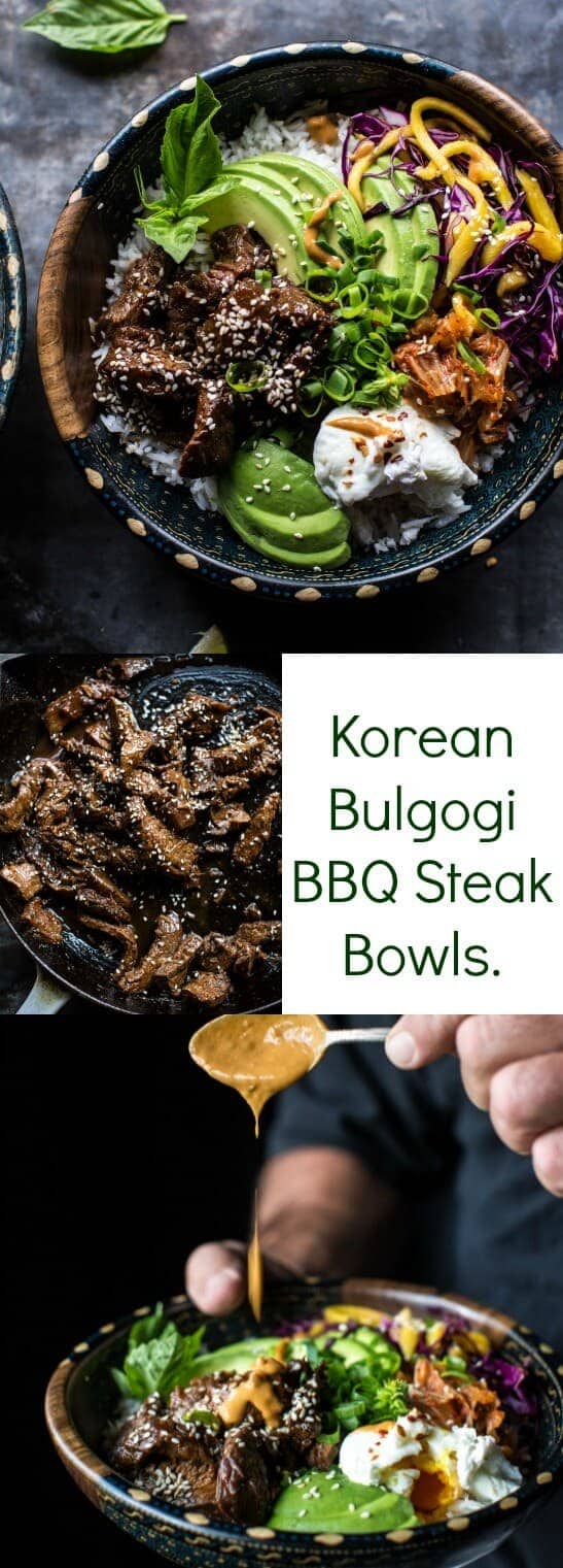 韩国烤肉牛排碗|半烤收获