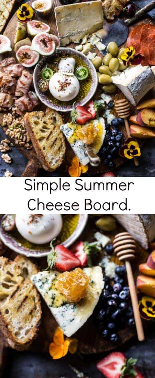 简单夏日奶酪板
