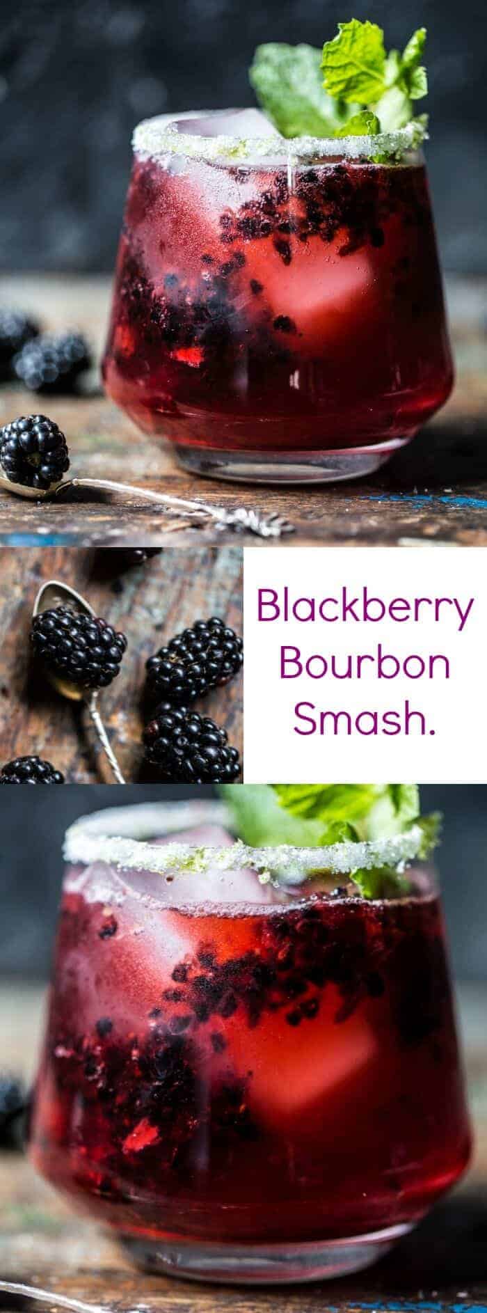BlackBerry Bourbon Smash |halfbakedharvest.com @hbharvest.