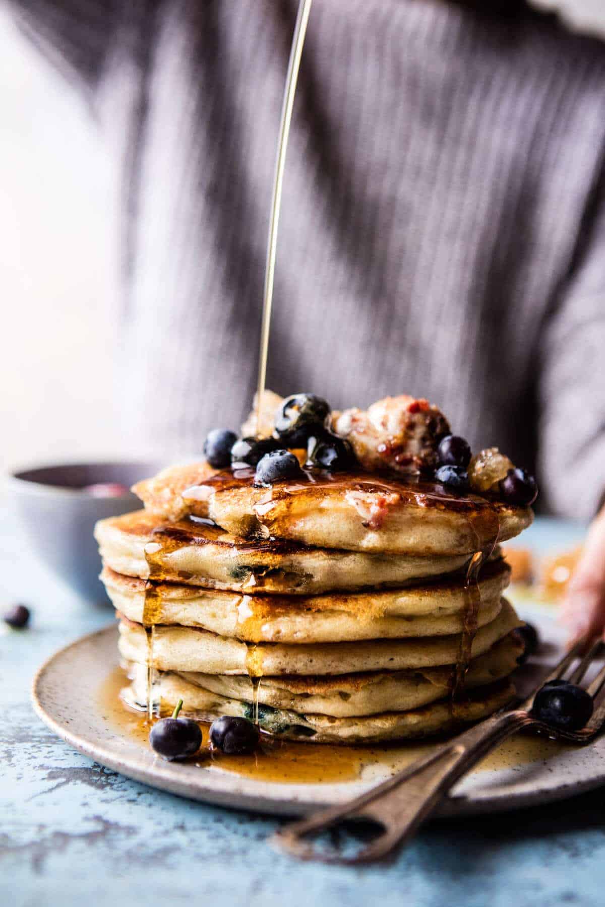Blueberry pancake | halfbakedharvest.com @hbharvest