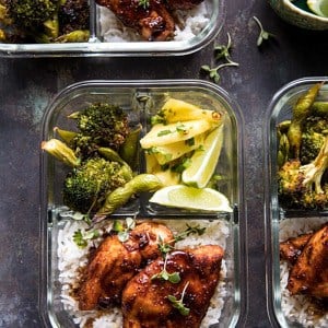 膳食准备热带捷克鸡肉和绒毛花香|halfbakedharvest.com #mealprep #BOB娱乐下载recipes #chicken #healthy