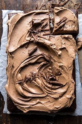 一碗牛奶巧克力软糖蛋糕|半烤收获网#蛋糕#巧克力#生日#情人节