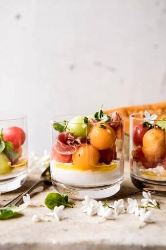 甜瓜Caprese沙拉| halfbakedharvest.com#夏季食谱#Caprese#健康#BOB娱乐下载buratta