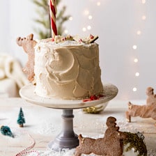 北极蛋糕|halfbakedharvest.com #chocolatecake #christmas #holiday #dessert