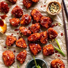 烤箱炒韩式爆米花鸡|halfbakedharvest.com #chicken #koreanBOB娱乐下载recipes #easyrecipes #dinnerrecipes