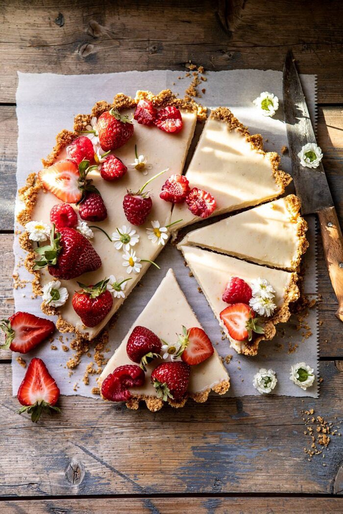 No Fuss柠檬挞| half - bakedharvest.com #lemontart #dessert #summer #nobake #easyrecipeBOB娱乐下载s