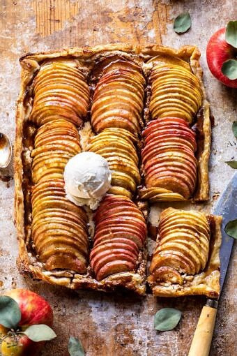 Chai spice Apple Ricotta Galette | half - baked haveest.com # Apple #pastry BOB娱乐下载#fallrecipes #autumn
