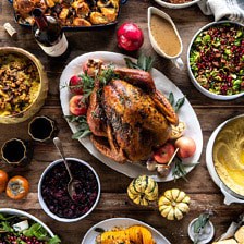 我们2019年感恩节菜单和指南。