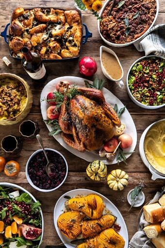 我们2019年的感恩节菜单和指南|半烤harvest.com #感恩节#感恩节菜单#假期